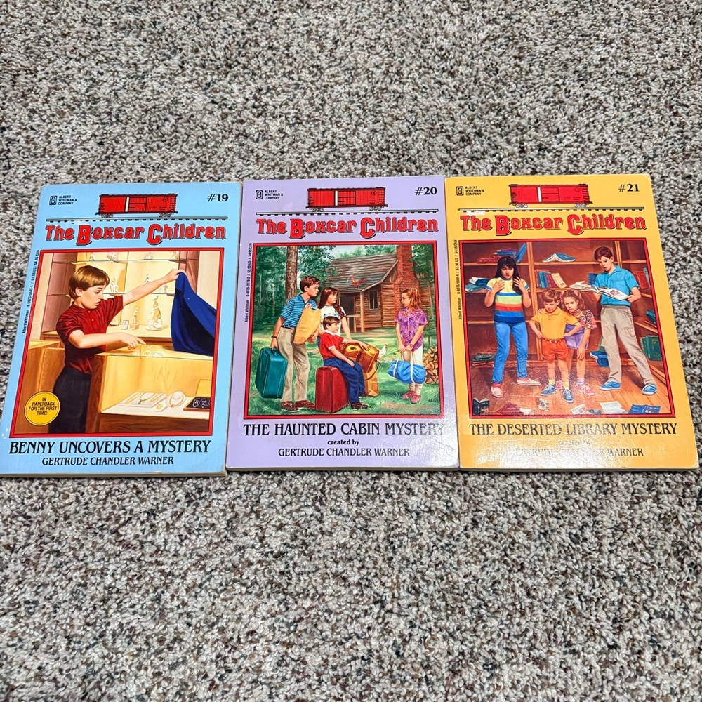 Boxcar Children Books #19-#21